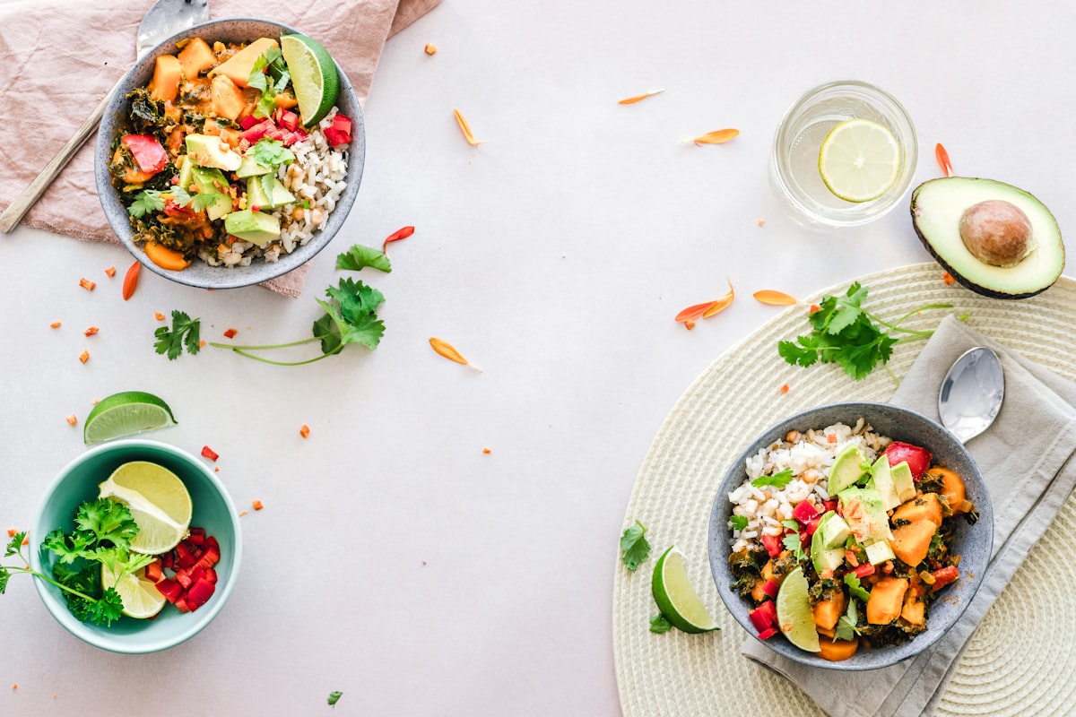 Ricette salutari e pasti nutrienti